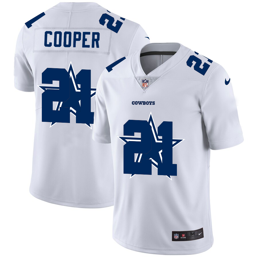 2020 New Men Dallas cowboys #21 Cooper white  Limited NFL Nike jerseys->dallas cowboys->NFL Jersey